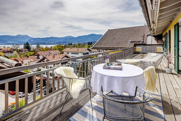Rental at lake Tegernsee - Above the rooftops of Gmund
