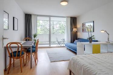 Near English Garden: 1-room apartment in Munich-Schwabing