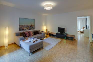 Large 2-room apartment in the Ludwigsvorstadt