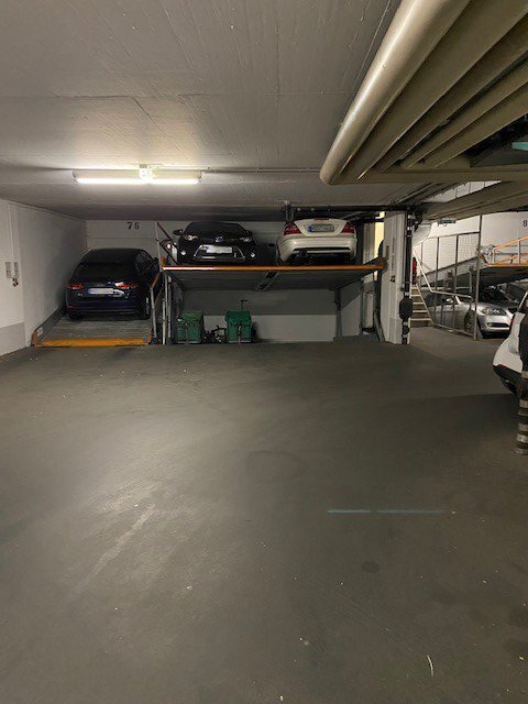 Split Level Garage | München-Altstadt | 2010ML3 | Blick auf den Stellplatz