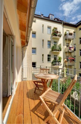 Maisonette with 2 room | München-Neuhausen | 1911ML3 | Sonniger Balkon