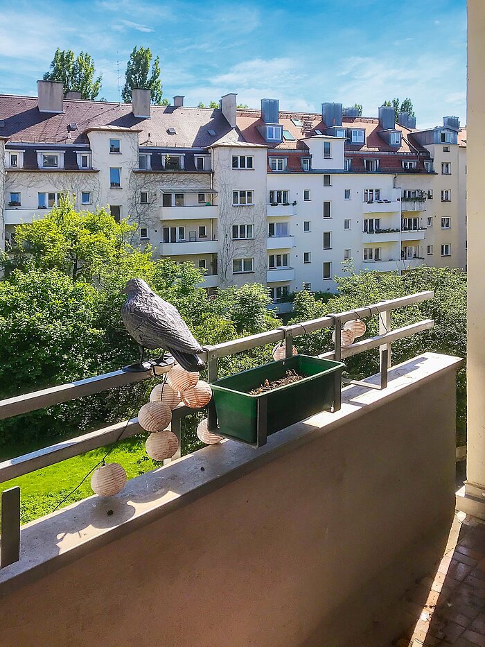Apartment with 3 room | München-Schwabing | 2006ML4 | Blick vom sonnigen...