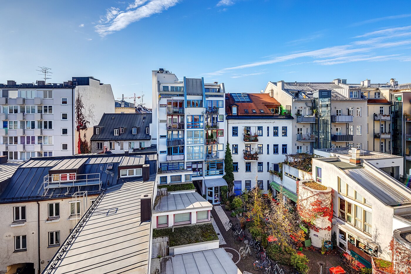 Apartment with 1 room | München-Maxvorstadt | 70165 | ...Ausblick