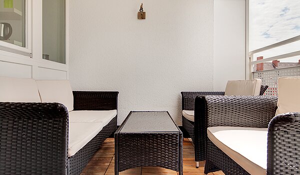 Apartment with 1 room | München-Sendling | 70479 | Balkon
