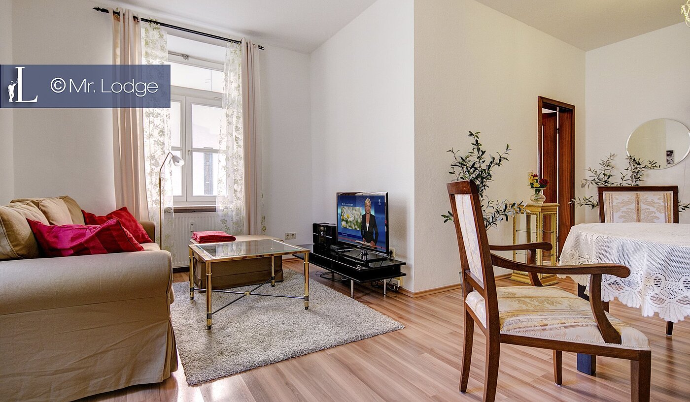 Apartment with 2 room | München-Schwabing | 1609ML_5 | Großzügiger Wohnraum