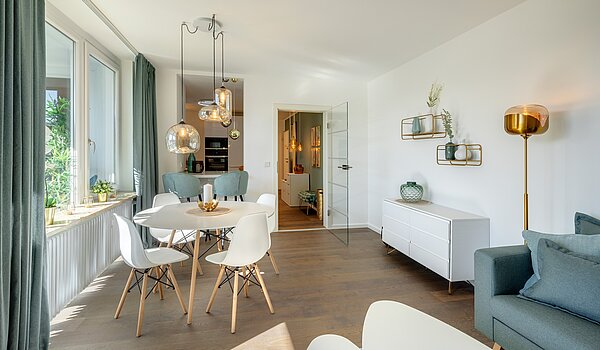 Apartment with 3 room | München-Sendling | 70167 | Angrenzender Essbereich...