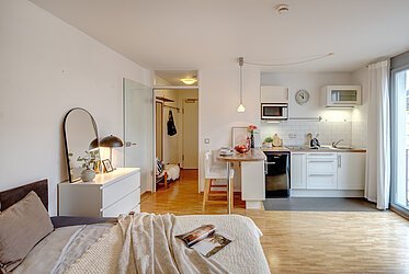 Milbertshofen: 1-room apartment in a quiet location