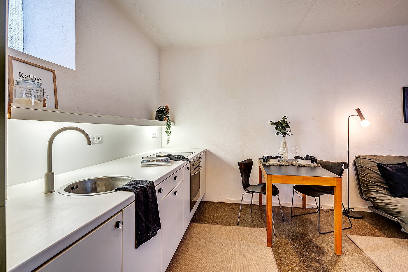 Loft apartment with 1 room | München-Isarvorstadt | 2211ML7 | ...mit angrenzendem Essplatz