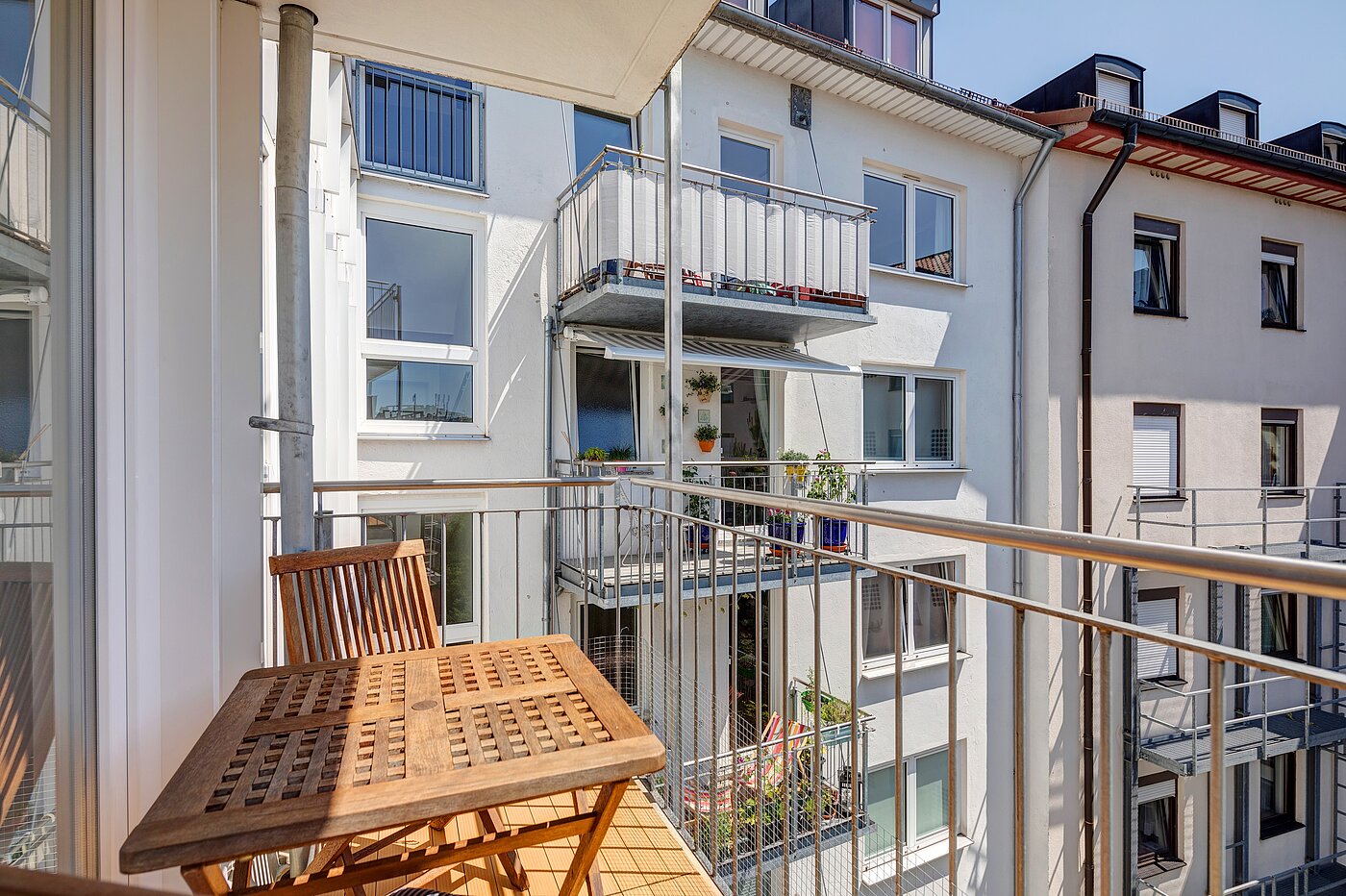 Maisonette with 2.5 room | München-Ludwigsvorstadt | 2111ML5 | ...und Zugang zum Balkon...