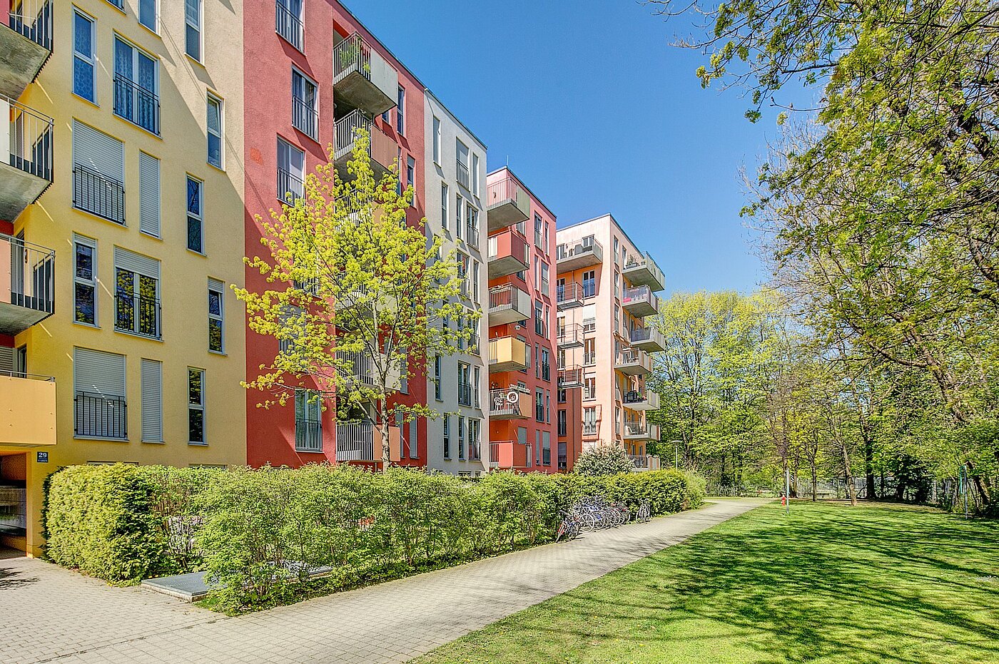 Ground floor apartment with 1.5 room | München-Ramersdorf | 2004ML6 | Blick zur Eingangsseite