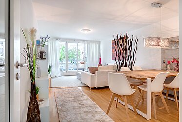 Isarvorstadt: Modern 3-room apartment - quiet central location