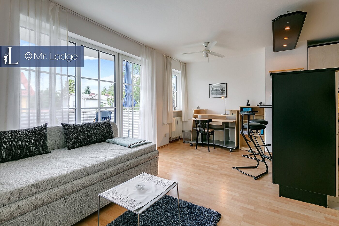 Apartment with 1 room | München-Untermenzing | 1802ML1 | Blick zur Arbeitsecke