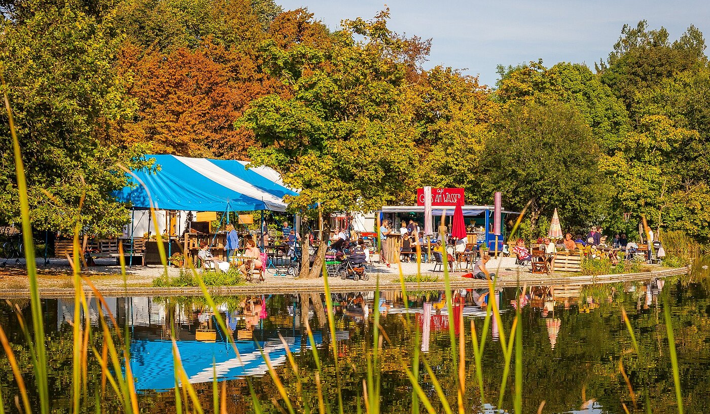 Apartment with 1 room | München-Sendling-Westpark | 2008ML1 | Kleiner Biergarten im Westpark