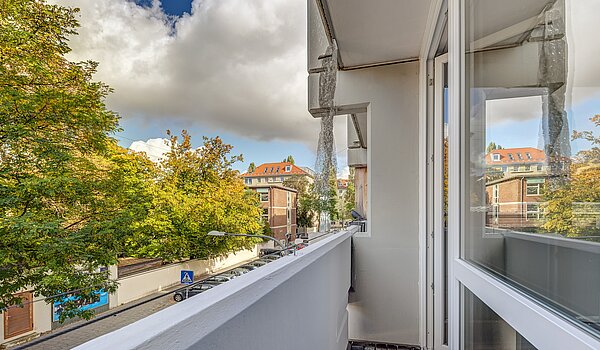 Apartment with 1 room | München-Maxvorstadt | 700022 | Balkon in West-Ausrichtung