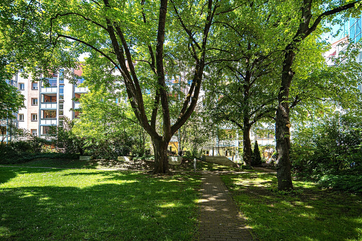 Apartment with 2.5 room | München-Au | 2002ML5 | Ausblick zum grünen Innenhof