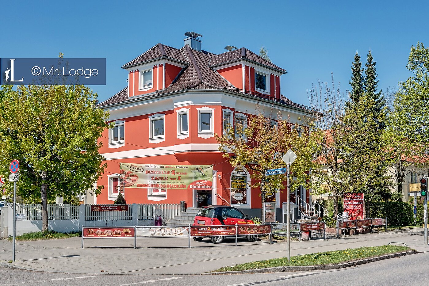 Attic Apartment with 3 room | München-Hasenbergl | 1803D9 | Pizzeria in der Nähe