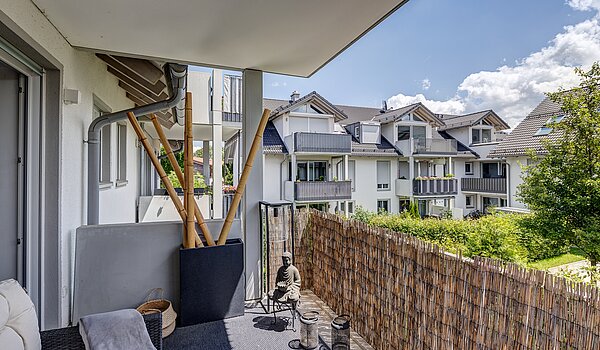 Apartment with 3 room | 70483 | Überdachter Balkon...