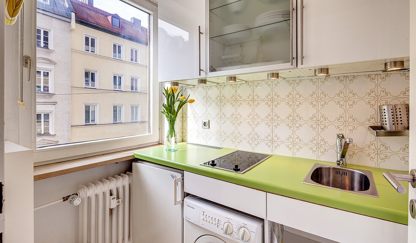 Apartment with 1 room | München-Haidhausen | 70242 | Separate Küche