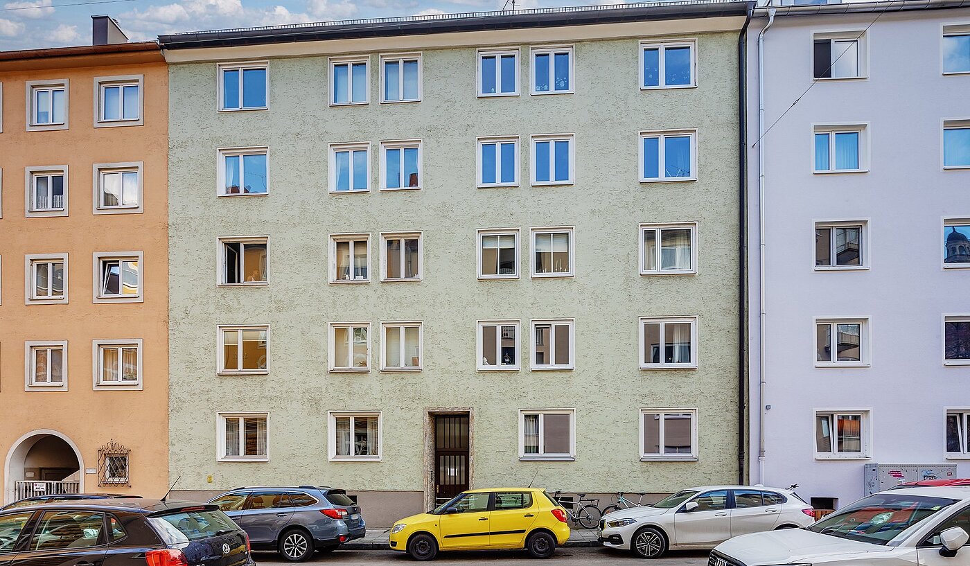 Raised Ground Floor with 2 room | München-Lehel | 2012ML1 | Fassadenansicht