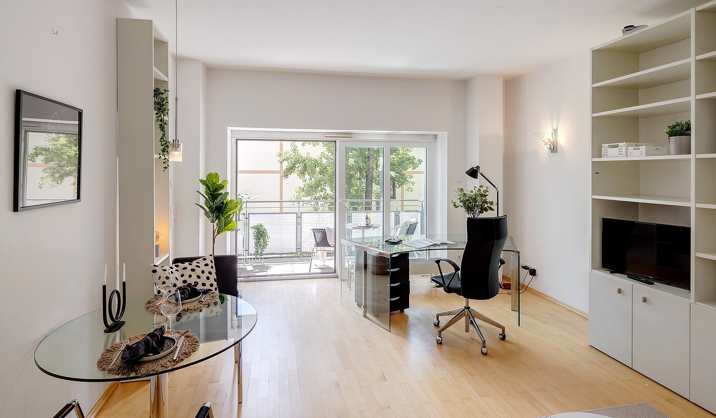Apartment with 1 room | München-Maxvorstadt | 2206ML5 | Modernes Apartment mit Designermöbeln,...