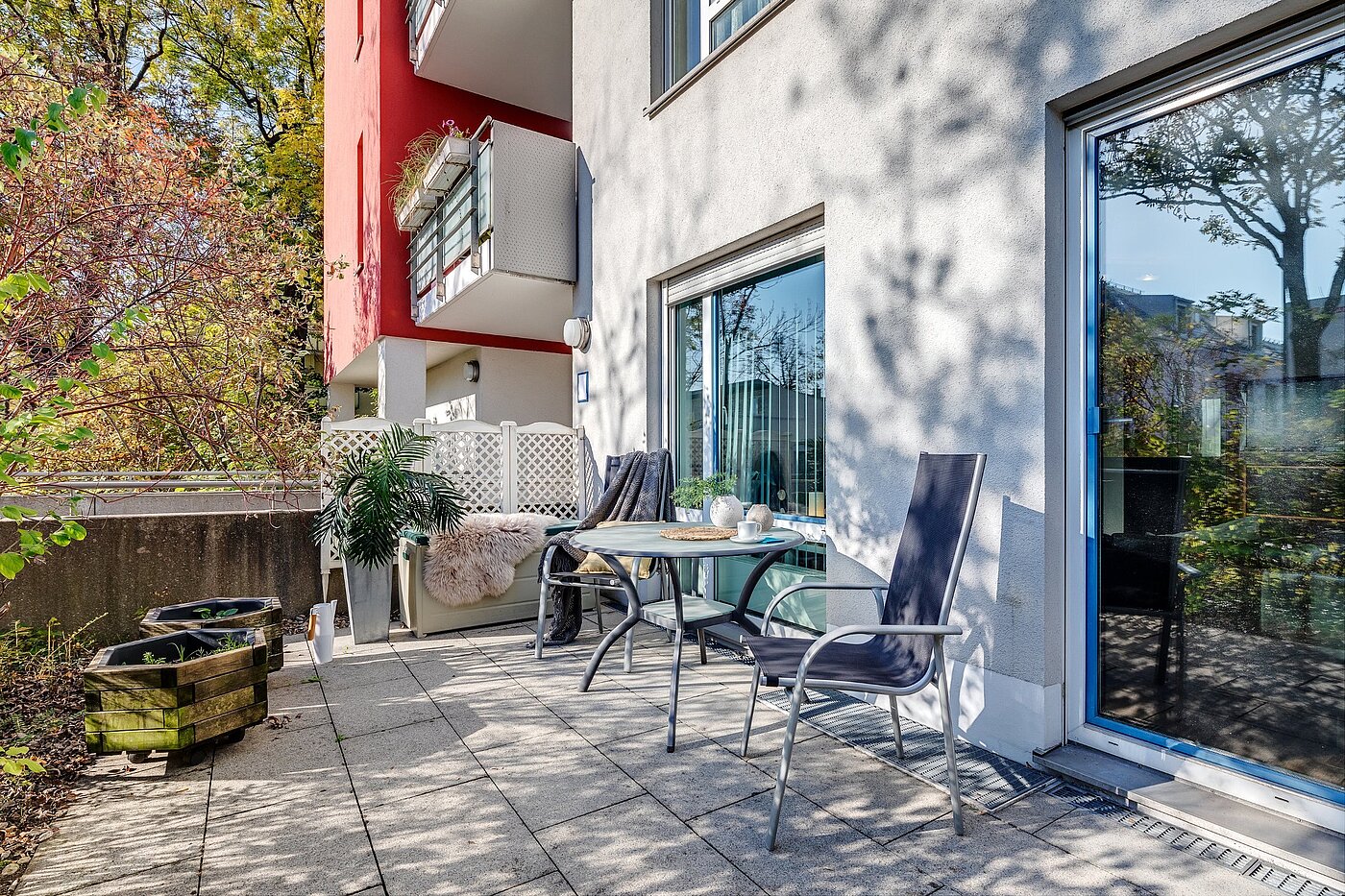 Apartment with 1 room | München-Trudering | 1810ML3 | Einladende, sonnige Terrasse