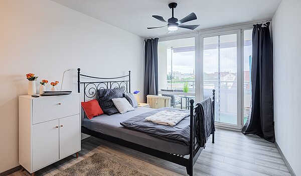 Apartment with 1 room | München-Haidhausen | 70482 | Schlafbereich