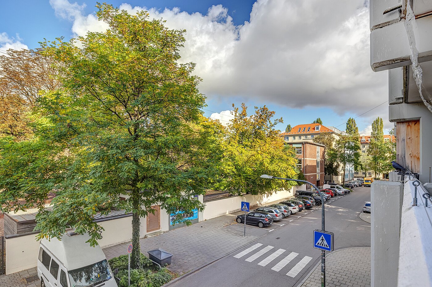 Apartment with 1 room | München-Maxvorstadt | 700022 | Blick vom Balkon