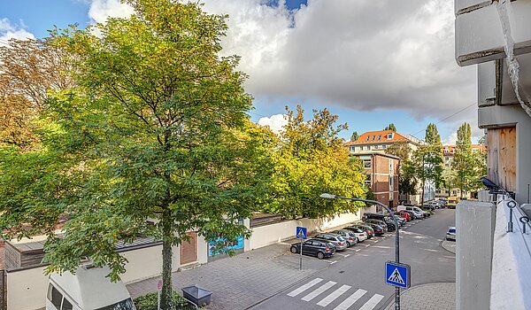 Apartment with 1 room | München-Maxvorstadt | 700022 | Blick vom Balkon