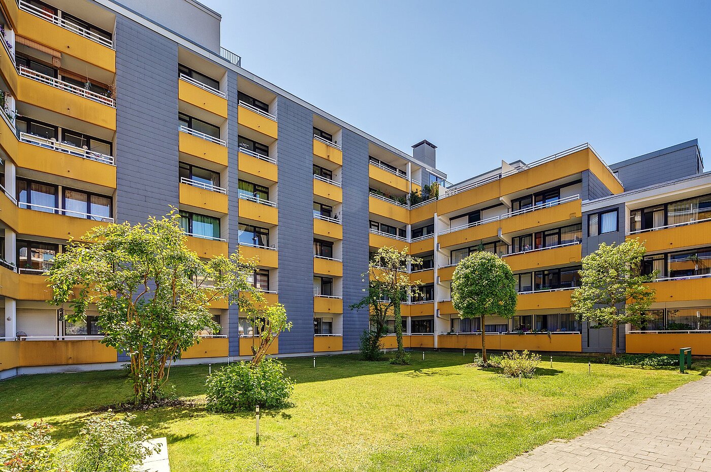 Ground floor apartment with 2 room | München-Sendling-Westpark | 2003ML11 | Gartenseite