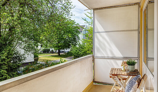 Apartment with 1 room | München-Ramersdorf | 70416 | ...zum ruhigen Innenhof