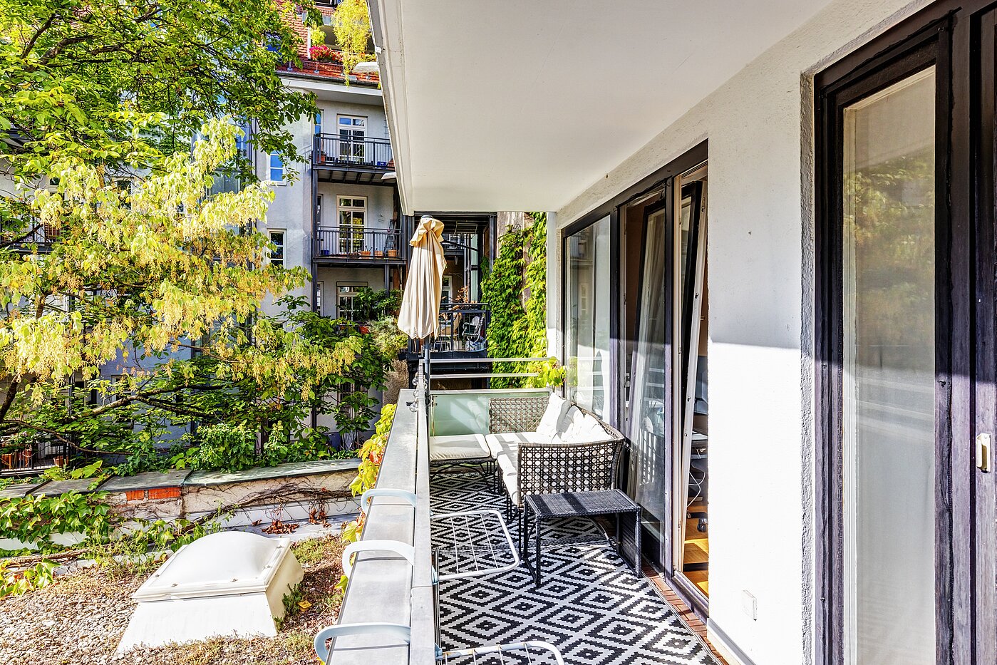 Apartment with 2 room | München-Maxvorstadt | 70497 | Balkon