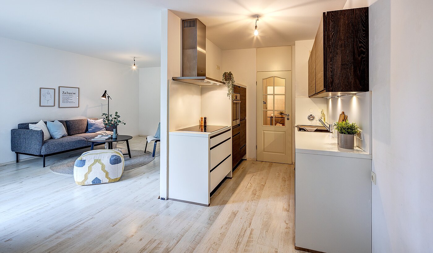 Ground floor apartment with 2.5 room | München-Harlaching | 70018 | Offene Küche