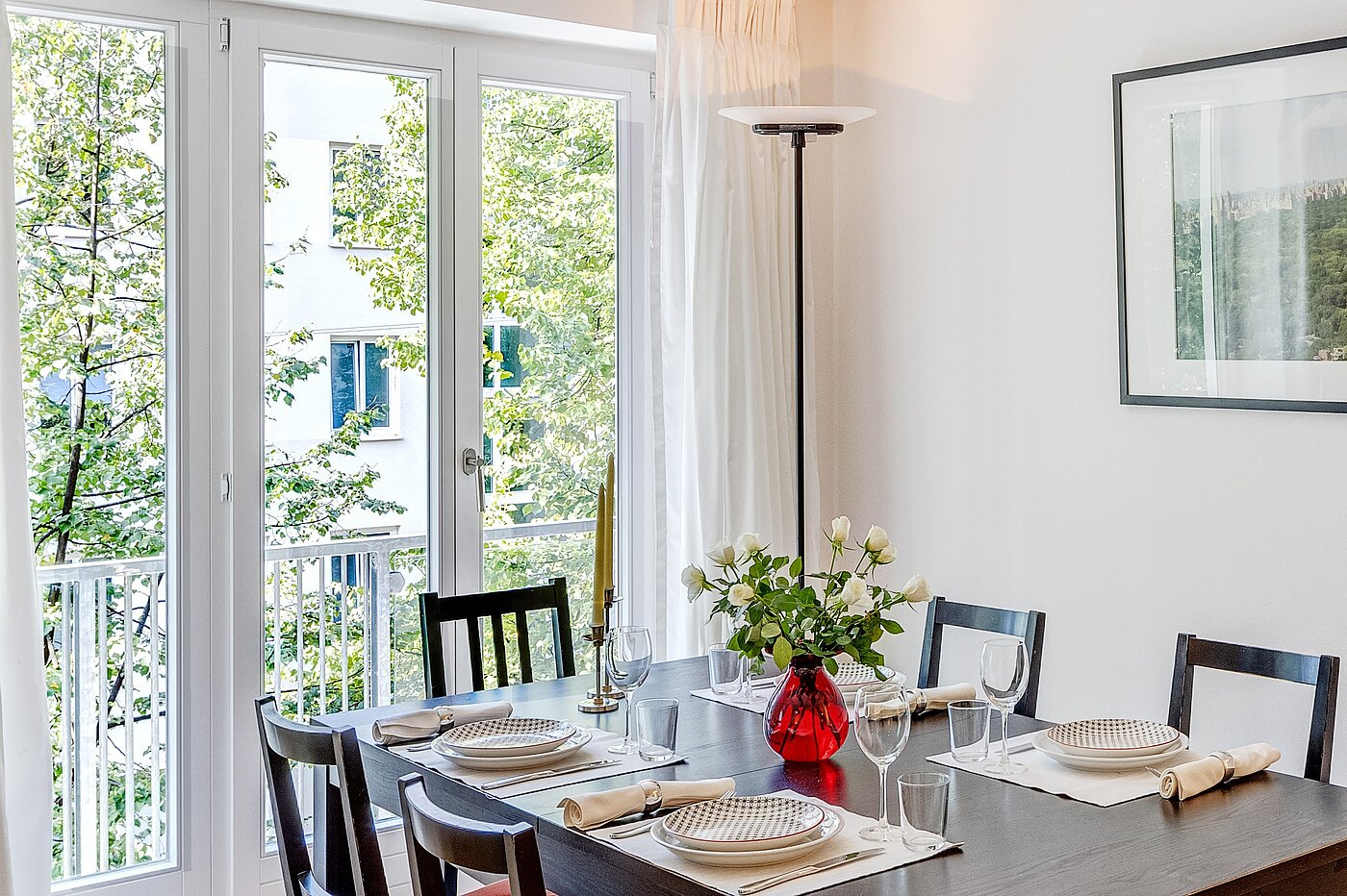 Apartment with 3 room | München-Schwabing | 2212ML1 | ...hellem Essbereich, sowie...