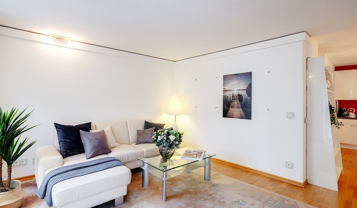 Apartment with 2 room | München-Altstadt | 2106ML7 | ...Wohnbereich mit...