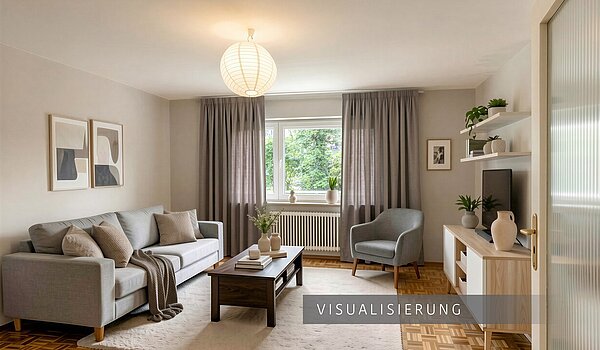 Ground floor apartment with 2.5 room | München-Schwabing | 70441 | VISUALISIERUNG
