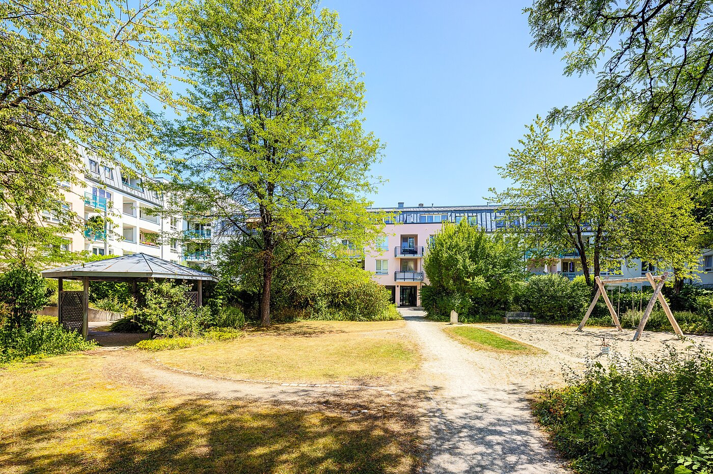 Apartment with 3 room | München-Oberföhring | 70246 | Begrünter Innenhof