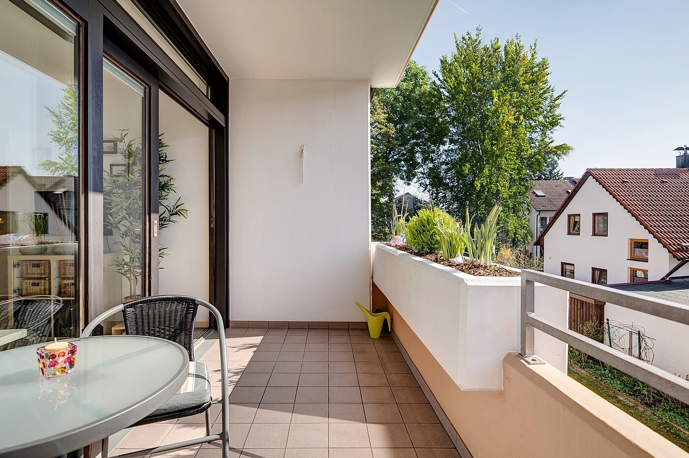 Apartment with 2 room | Eching | 1810ML2 | Süd-Loggia mit...