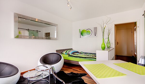 Apartment with 1 room | München-Sendling | 70479 | Schlafzimmer