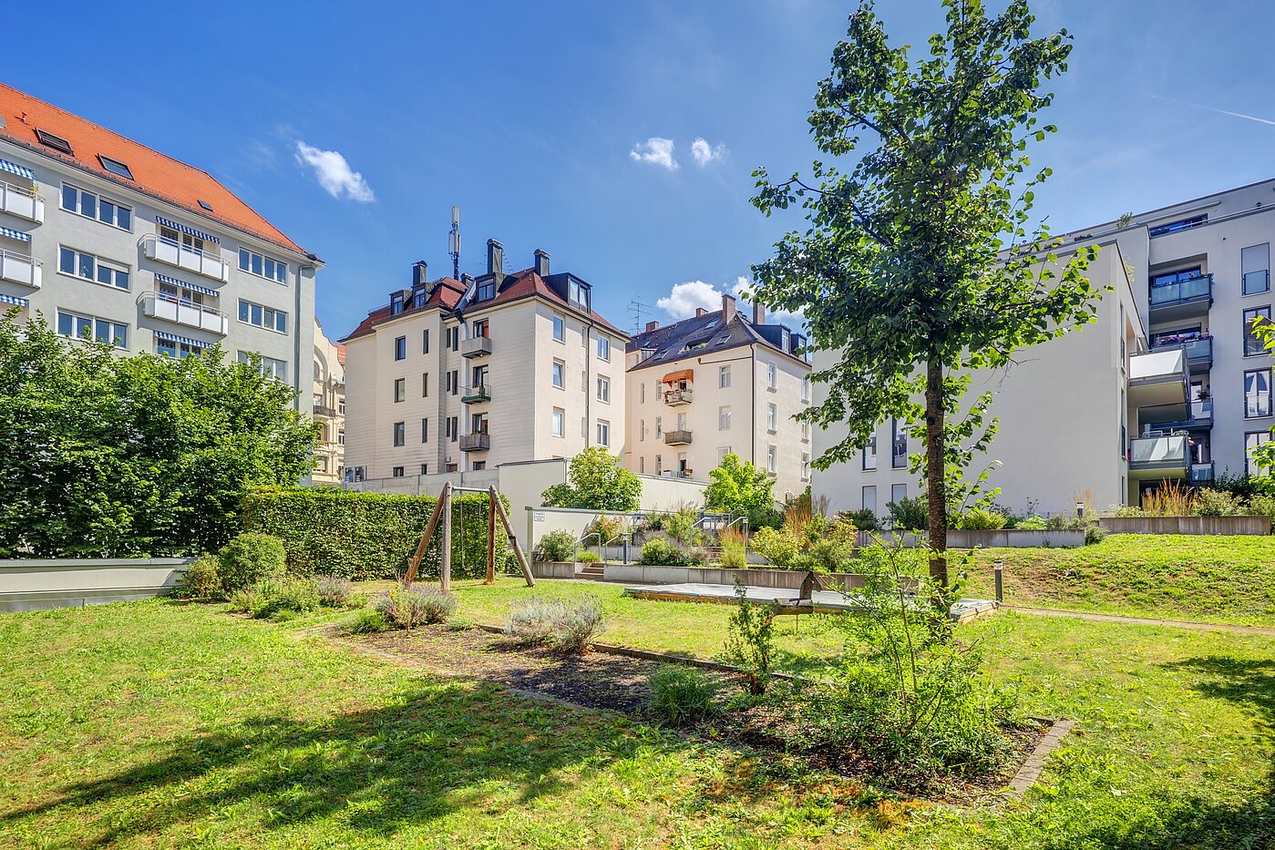 Ground floor apartment with 1.5 room | München-Sendling | 702632 | ...im ruhigen, grünen Innenhof