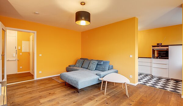 Apartment with 2 room | München-Bogenhausen | 70287 | ...gemütlicher Couchecke