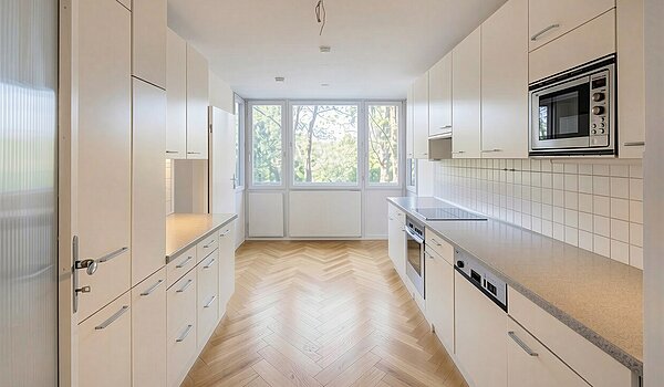 Apartment with 3.5 room | München-Bogenhausen | 703051 | Küche mit... - (KI generiert)