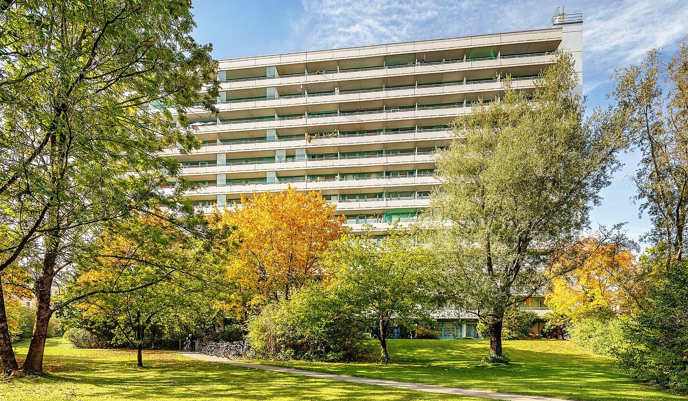 Apartment with 2 room | München-Sendling-Westpark | 2010ML9 | Ansicht Fassade