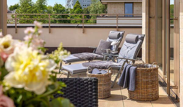 Penthouse with 3.5 room | München-Oberföhring | 70237 | ...und entspannen