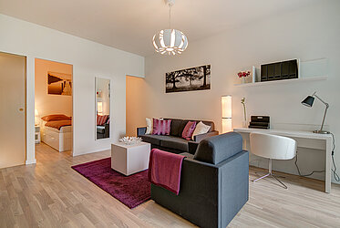 Bogenhausen: Stylish 1.5-room apartment with balcony – modern, light-filled – available soon