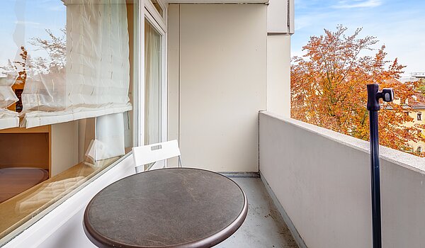 Apartment with 1 room | München-Schwabing | 70475 | ...Südwestbalkon