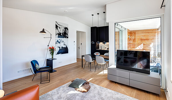 Penthouse with 2 room | München-Maxvorstadt | 704271 | Hochwertig möbliert