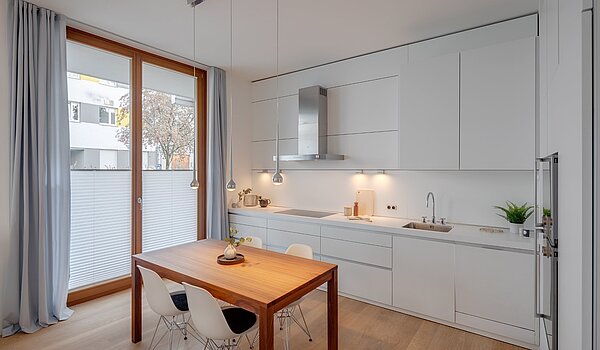 Raised Ground Floor with 3 room | München-Sendling | 2009ML8 | ...und die Designer-Küche