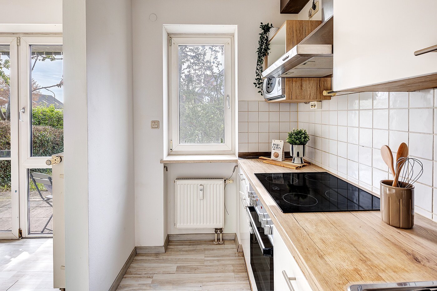 Ground floor apartment with 1.5 room | München-Aubing | 70000 | Küche mit Fenster...