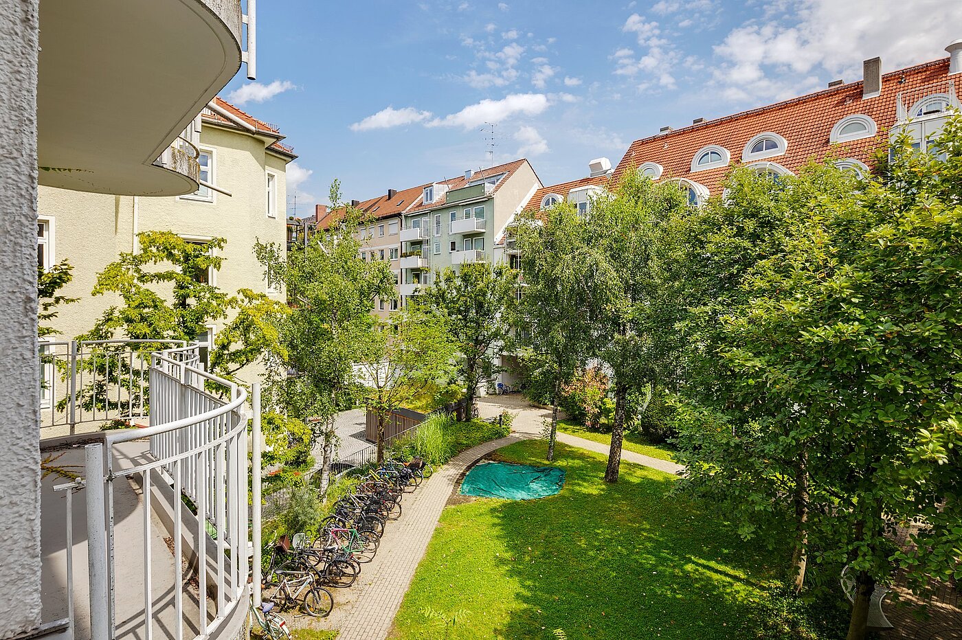 Apartment with 1.5 room | München-Lehel | 2107ML9 | Grüne Aussichten