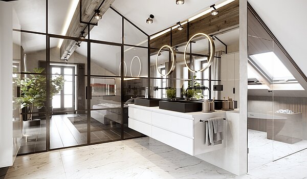 Special property with 15 room | Bad Wiessee | 701591 | Landhaus Master Bath